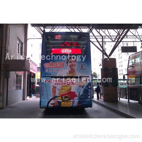 P5 full color Bus led display Bus LED banner signs/ Bus LED Display P5/P6/P7.62